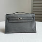 High-end Hermes 2026 Kelly Pochette 22cm Lizard Skin