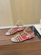 Valentino Garavani Rockstud Caged Calfskin Sandals 863321