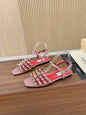 Valentino Garavani Rockstud Caged Calfskin Sandals 863321