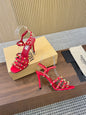 Valentino Garavani Rockstud Caged Calfskin Sandals 863321