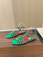Valentino Garavani Rockstud Caged Calfskin Sandals 863321