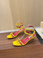 Valentino Garavani Rockstud Caged Calfskin 40mm Sandals 863342