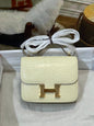 High-end Hermes 2026 Constance Bag 19cm Crocodile Leather