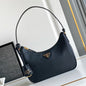 Prada 2026 Re-Edition Saffiano Shoulder Bag 22cm Leather