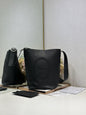 Dior 2026 Medaillon Bucket Bag Suede and Leather 159057