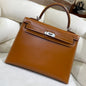 High-end Hermes 2026 Kelly Bag 25cm Box Calf Leather