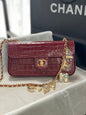 Chane 2026 Gemstone-encrusted Double-C Bag 22cm Calfskin