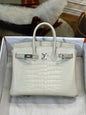 High-end Hermes 2026 Birkin Bag 25cm Crocodile Leather