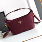 Prada 2026 Cherie Mini Bag 20cm Silver Hardware Re-Nylon