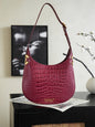Chanel 2026 Shoulder Bag Crocodile Embossed Leather 167164