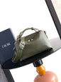 Dior 2026 Archie Zipped Bag with Strap 28cm Grained Calfskin 386302