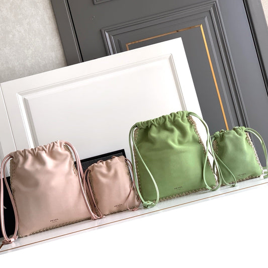 Prada 2026 Smartphone Case Bag Suede