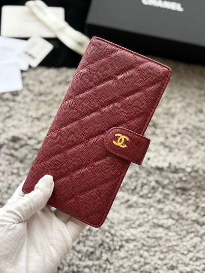 Chanel 2026 Long Wallet 19cm Leather 102500