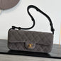 Chanel 2026 Quilted Flap Bag 25cm Suede Lambskin