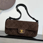 Chanel 2026 Quilted Flap Bag 25cm Suede Lambskin