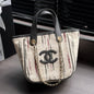 Chanel 2026 Small Shopping Tote Bag Canvas Fabric