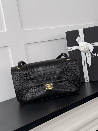 Chanel 2026 Maxi Flap Bag Suede Leather 167416