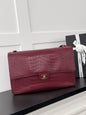 Chanel 2026 Maxi Flap Bag Suede Leather 167416