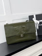Chanel 2026 Maxi Flap Bag Suede Leather 167416