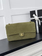 Chanel 2026 Maxi Flap Bag Suede Leather 167416