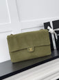Chanel 2026 Maxi Flap Bag Suede Leather 167416