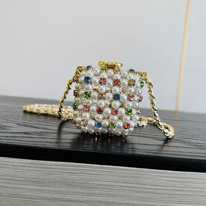 Chanel 2026 Cruise 23 Glass Pearls Evening Bag