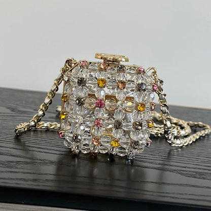 Chanel 2026 Cruise 23 Glass Pearls Evening Bag