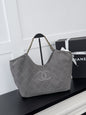 Chanel 2026 Quilted Neo Cabas Shopping Tote Bag 44cm Suede Leather