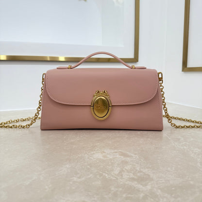 Dior 2026 Medaillon Clutch Multicolors Calfskin 165354