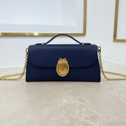 Dior 2026 Medaillon Clutch Multicolors Calfskin 165354