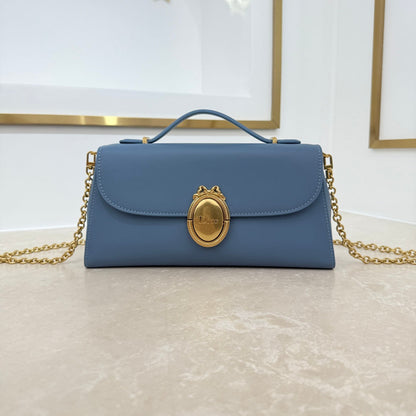 Dior 2026 Medaillon Clutch Multicolors Calfskin 165354