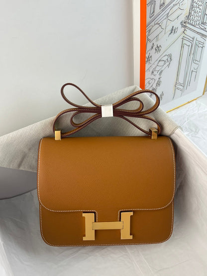 High-end Hermes 2026 Constance 24cm Bag Epsom Leather