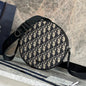 Dior 2026 Baby Ball Bag 20cm Beige Black Fabric Leather