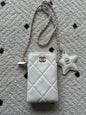 Chane 2026 Phone Case With Star Calfskin