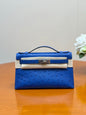 Hermes 2026 Mini Kelly Bag 22cm Ostrich Leather 284424