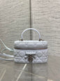 Dior 2026 Vanity Bag 17.5cm Cannage Lambskin 289248