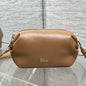 Dior 2026 Bow Pouch 20cm Camel Lambskin 286631