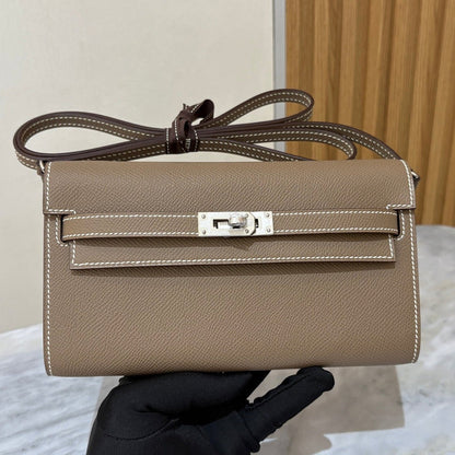 High-end Hermes 2026 Kelly To Go Bag Epsom Leather