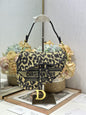 Dior 2026 Saddle Bag 25.5cm Canvas Leather 288072
