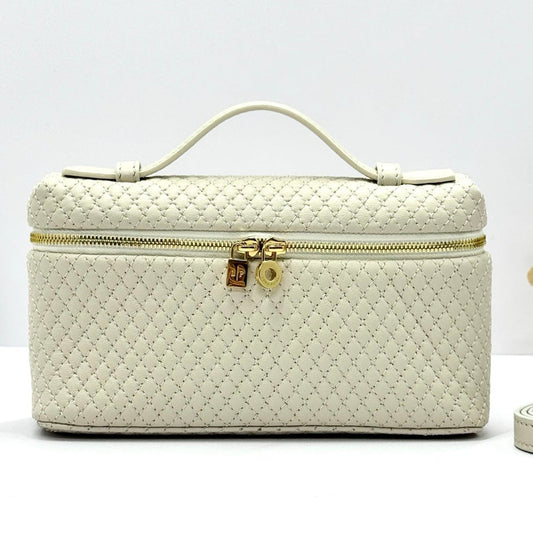 LP 2026 Extra Pocket L19 White/Sun Gold Lambskin
