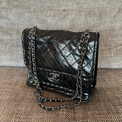 Chanel 2026 Quilted Calfskin Whipstitch Flap Bag 26cm Calfskin