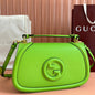 Gucci 2026 Blondie 32 Bag Green Leather 277503