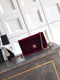 Chanel 2026 WOC Bag 20cm Velvet Leather 331109