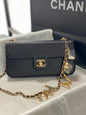 Chane 2026 Gemstone-encrusted Double-C Bag 22cm Calfskin