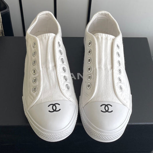 Chanel 2026 Platform Sneakers Canvas 945154