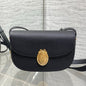 Dior 2026 Médaillon Flap Bag 23cm Grained Calfskin