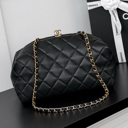 Chanel 2026 Clutch With Strap 27cm Ponyhair And Lambskin