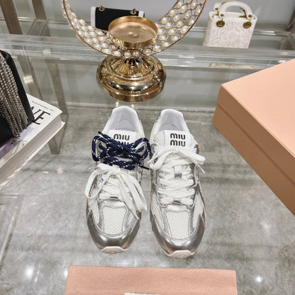 Silver Sneakers NB Cowhide