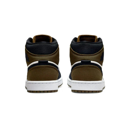Air Jordan 1 Mid 'Olive Toe'