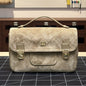 Chanel 2026 Quilted Backpack 26cm Beige Suede